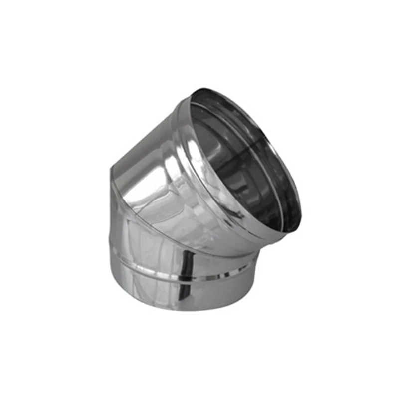 CURVA MONOPARETE A 90° INOX 316L