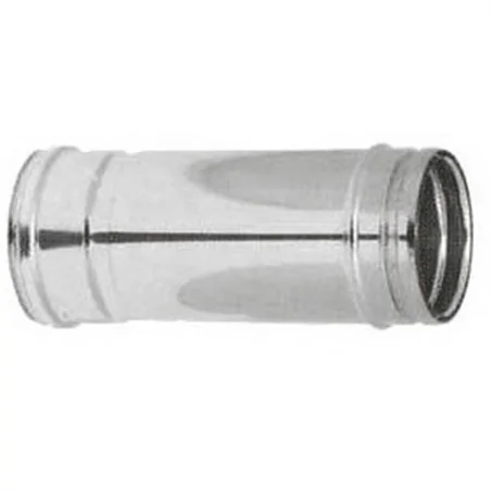 CANNA FUMARIA MONOPARETE TELESCOPICA CM 30-45 INOX 304L