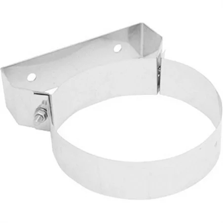 FASCETTA MURALE PER CANNE FUMARIE ACCIAIO INOX 304L