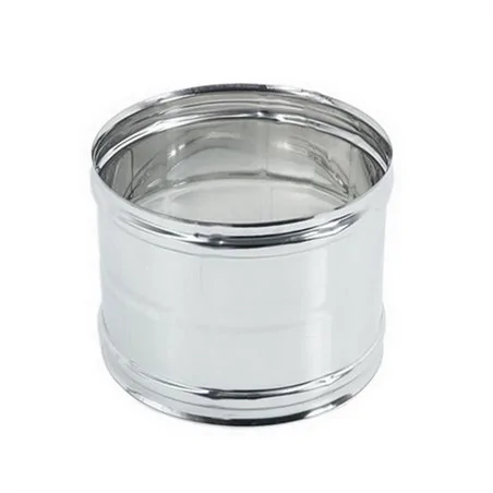 MANICOTTO MONOPARETE ACCIAO INOX 316L