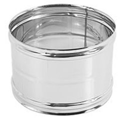 MANICOTTO MONOPARETE FF ACCIAO INOX 304L