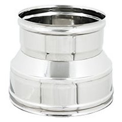 MANICOTTO RIDOTTO MONOPARETE FF ACCIAIO INOX 304L