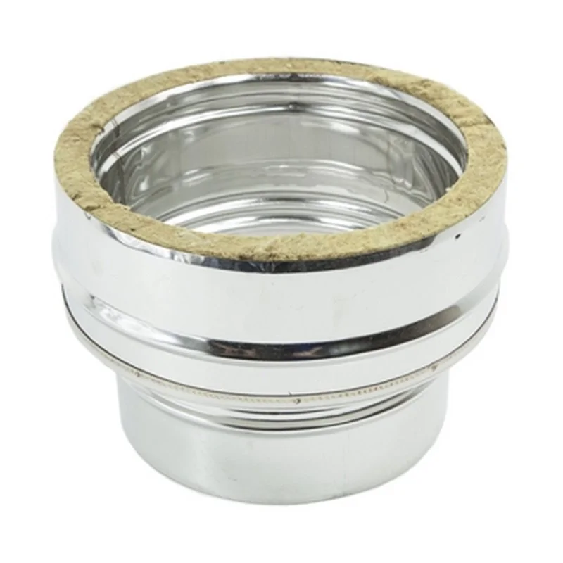 RACCORDO MONOPARETE-DOPPIA PARETE ACCIAIO INOX 304L/316L