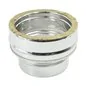 RACCORDO MONOPARETE-DOPPIA PARETE ACCIAIO INOX 304L/316L