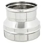 RIDUZIONE MONOPARETE PER CANNE FUMARIE ACCIAIO INOX 304L