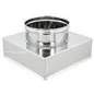 RIDUZIONE MONOPARETE QUADRA-TONDA ACCIAIO INOX 304L