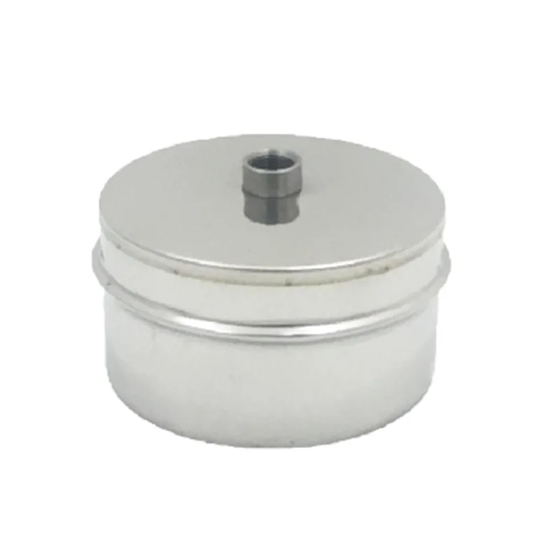 TAPPO MASCHIO PER CANNA FUMARIA CON SPURGO INOX 304L