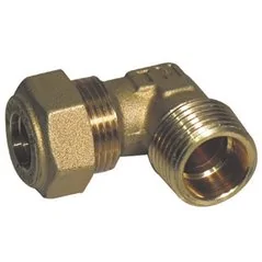 GOMITO O-RING PER GAS FILETTATO MASCHIO TIEMME