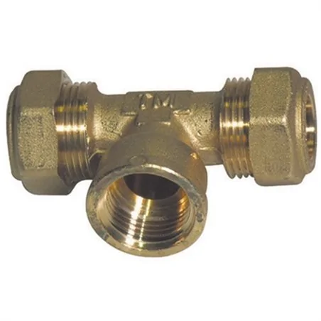 TEE O-RING FILETTATO FEMMINA PER GAS TIEMME