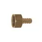 RACCORDO PORTAGOMMA PER GAS GPL OTTONE FILETTATO FEMMINA