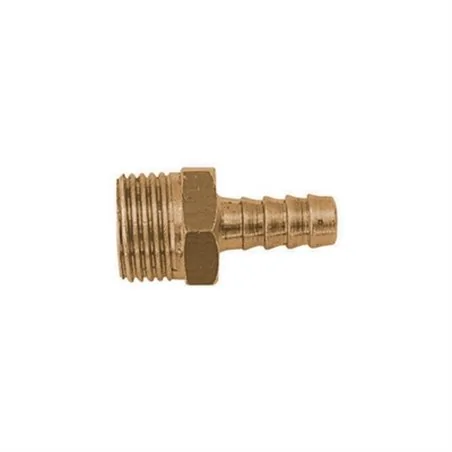 RACCORDO PORTAGOMMA PER GAS GPL OTTONE FILETTATO MASCHIO