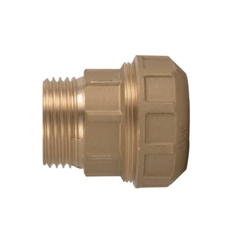 RACCORDO OTTONE FILETTATO MASCHIO PER TUBO POLIETILENE ITAP