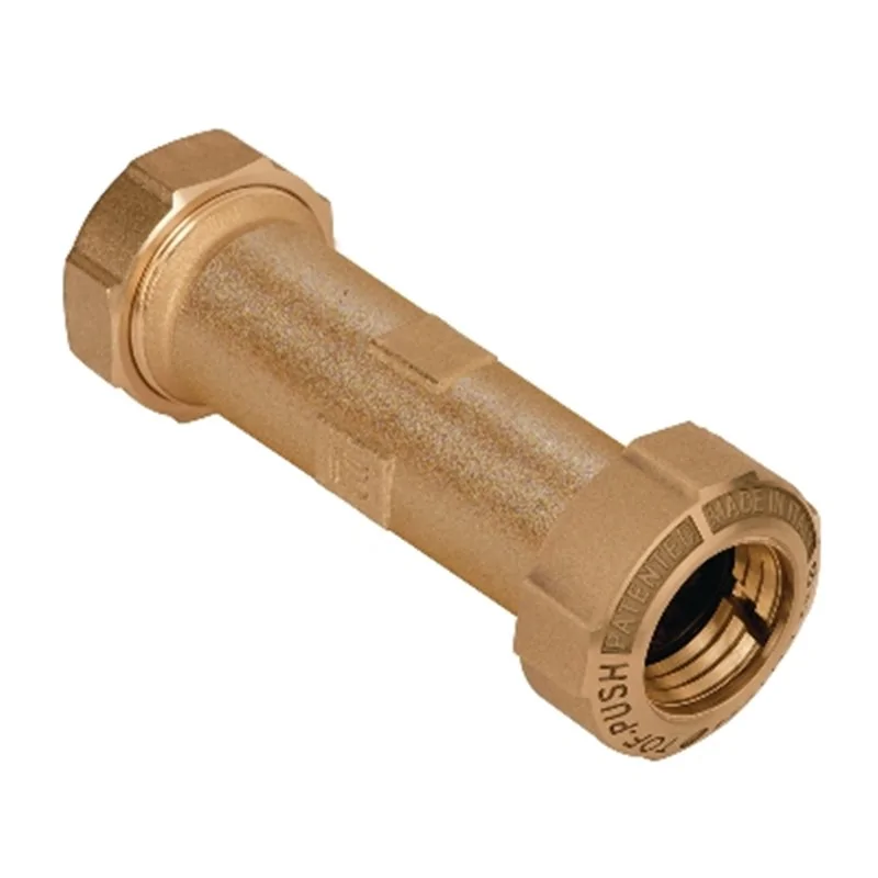 MANICOTTO DI RIPARAZIONE OTTONE PER TUBO POLIETILENE EFFEBI