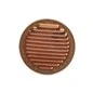 GRIGLIA DI AERAZIONE TONDA AD INCASSO IN RAME