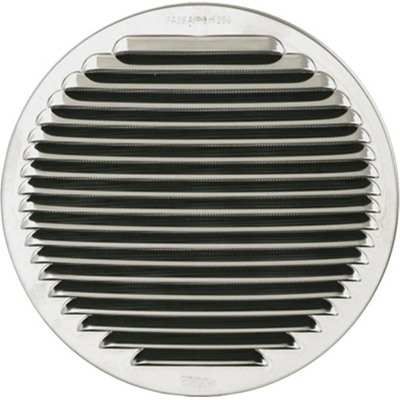 GRIGLIA TONDA IN METALLO CON MOLLE E RETE Ø160-200 MM