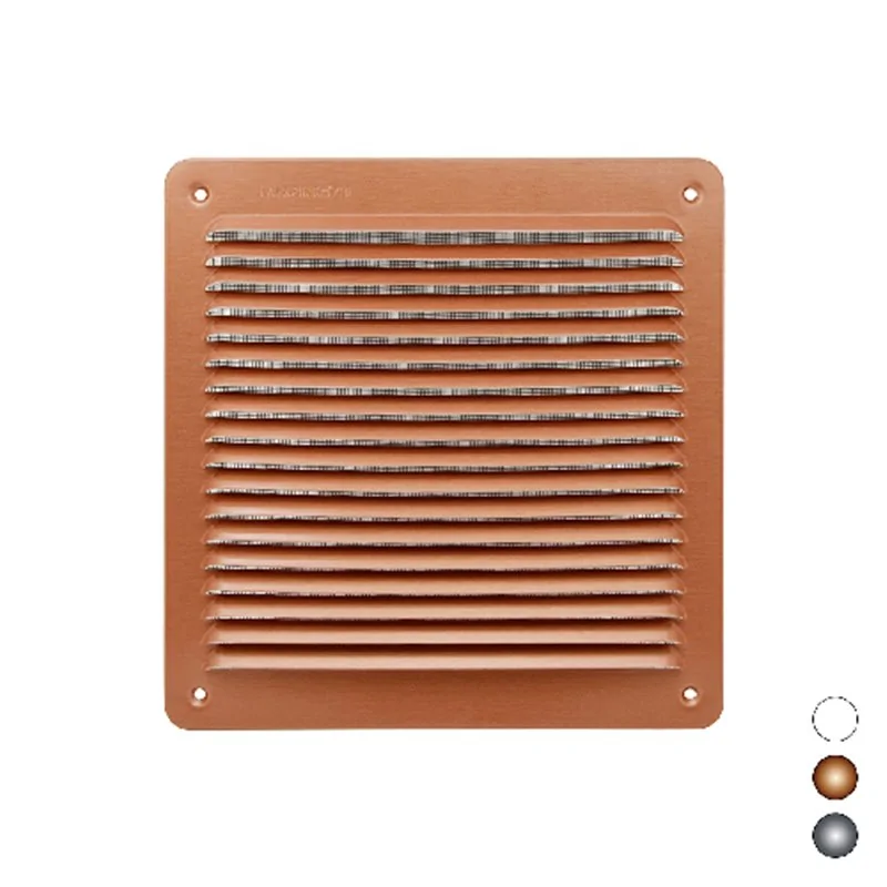 GRIGLIA DA SOVRAPPORRE IN METALLO CON RETE L. 228 X H. 228 MM