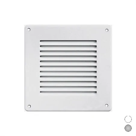 GRIGLIA IN METALLO DA SOVRAPPORRE CON RETE L. 140 X H. 140 MM