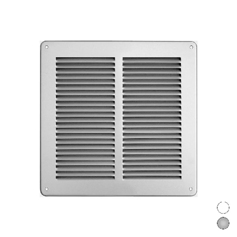 GRIGLIA IN METALLO DA SOVRAPPORRE CON RETE L. 240 X H. 240 MM