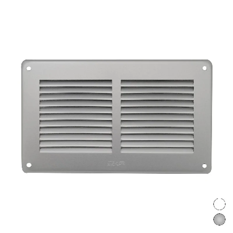 GRIGLIA IN METALLO DA SOVRAPPORRE CON RETEL.240 X H. 140 MM