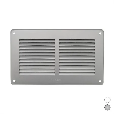 GRIGLIA IN METALLO DA SOVRAPPORRE CON RETEL.240 X H. 140 MM