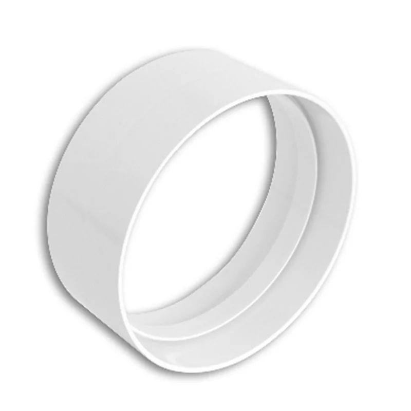 MANICOTTO IN ABS PER TUB0 DI AERAZIONE TONDO