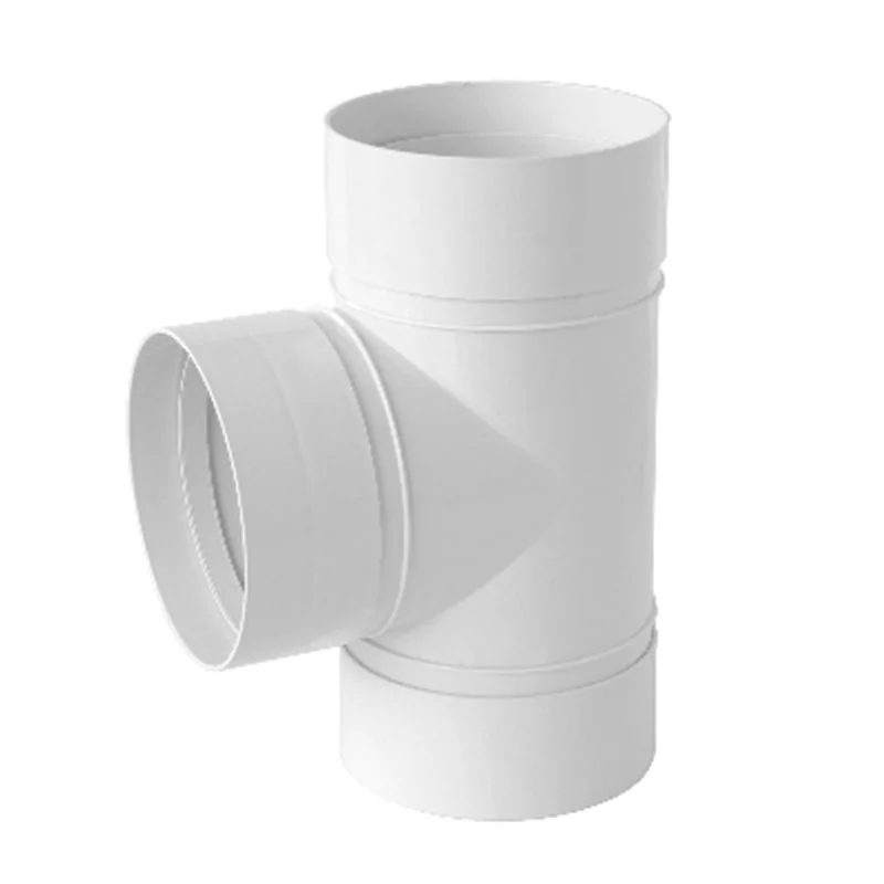 RACCORDO A T IN ABS PER TUBO TONDO