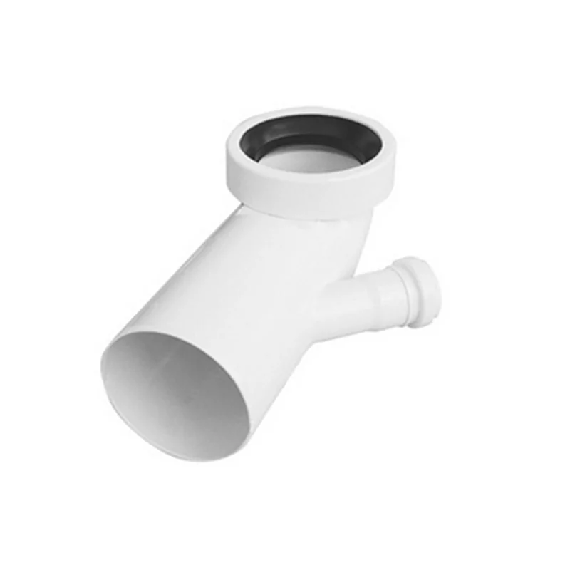 CURVA WC BIANCA ATTACCO BICCHIERE SX VALSIR