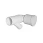 CURVA WC BIANCA PROLUNGATA ATTACCO ORIENTABILE DX-SX VALSIR