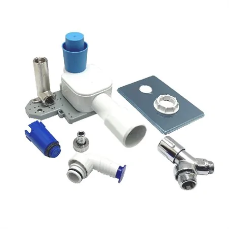 SIFONE INCASSO LAVATRICE CON RUBINETTO D'ARRESTO VALSIR