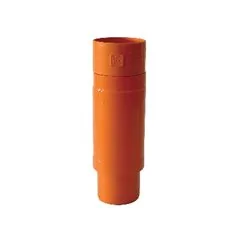 GIUNTO DI RIPARAZIONE 2 PEZZI IN PVC ROSSO