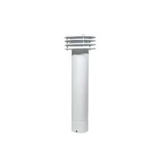 ESALATORE FUMI VENTILATO IN LAMIERA VERNICIATA BIANCA