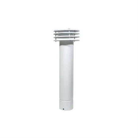 ESALATORE FUMI VENTILATO IN LAMIERA VERNICIATA BIANCA