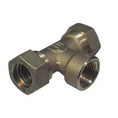 TEE O-RING FILETTATA FEMMINA TIEMME