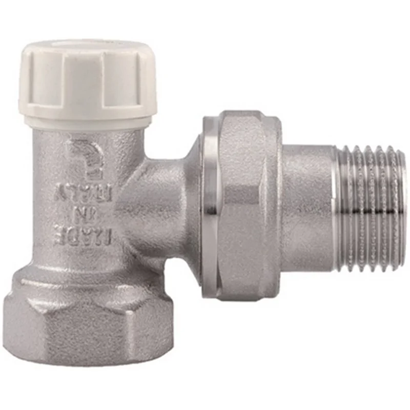 DETENTORE AD ANGOLO PER RADIATORI E VENTILCONVETTORI ITAP