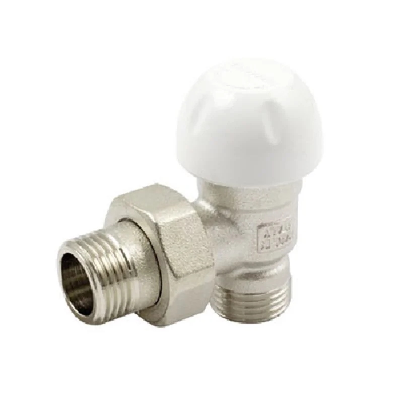 VALVOLA A SQUADRA TERMOSTATIZZABILE ATTACCO TUBO PEX MULTISTRATO TIEMME