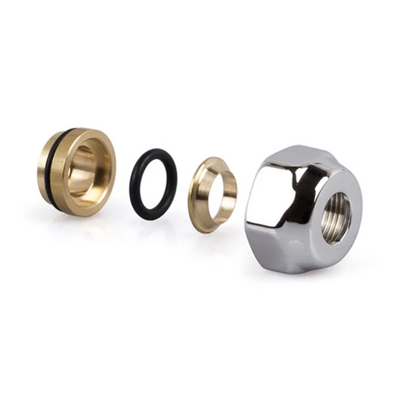 RACCORDO PER TUBO RAME A TENUTA O-RING