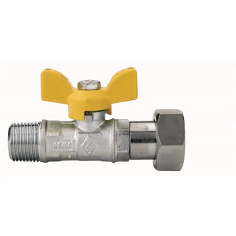 VALVOLA A SFERA GAS FILETTATURA MASCHIO-DADO GIREVOLE