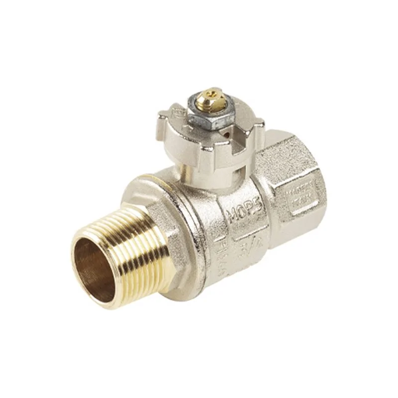 ARRESTO A SFERA A PASSAGGIO TOTALE PIOMBABILE SERIE URAGANO MF TIEMME