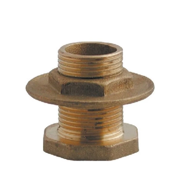 RACCORDO PER CASSONE CON FILETTO INTERNO OTTONE