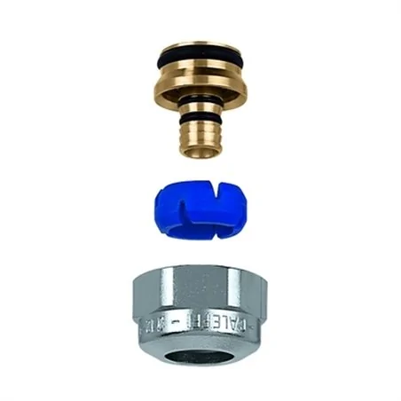 RACCORDO AUTOADATTABILE CROMO SATINATO CALEFFI