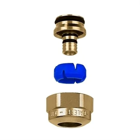 RACCORDO AUTOADATTABILE GIALLO CALEFFI