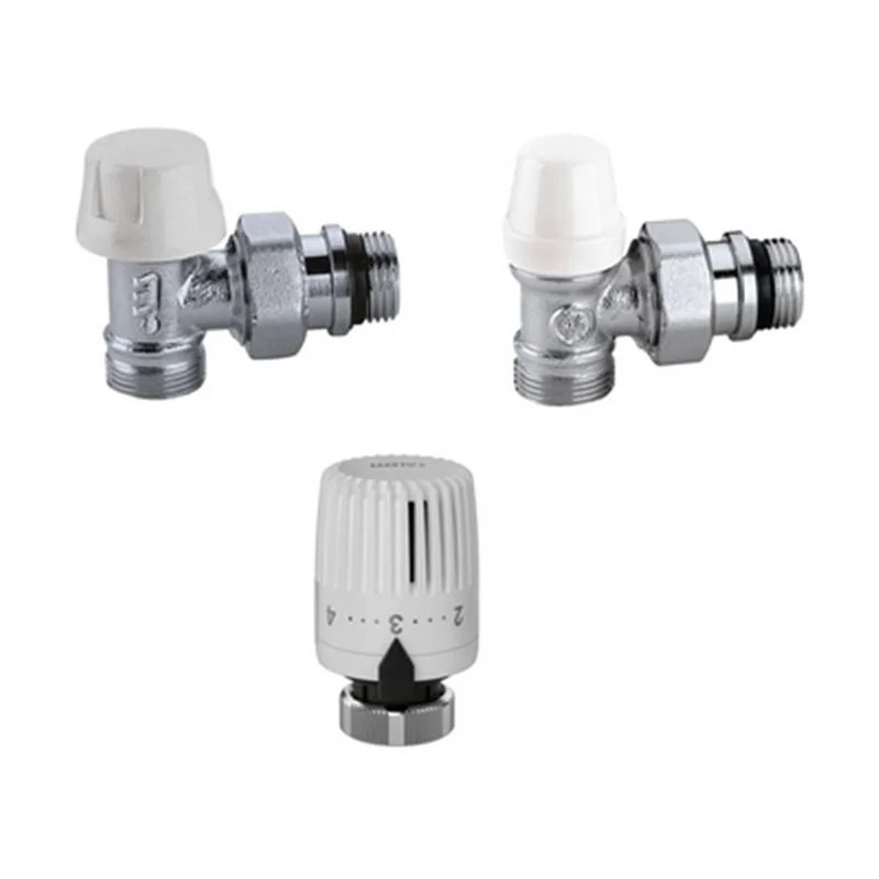 VALVOLA + DETENTORE + COMANDO TERMOSTATICO CALEFFI