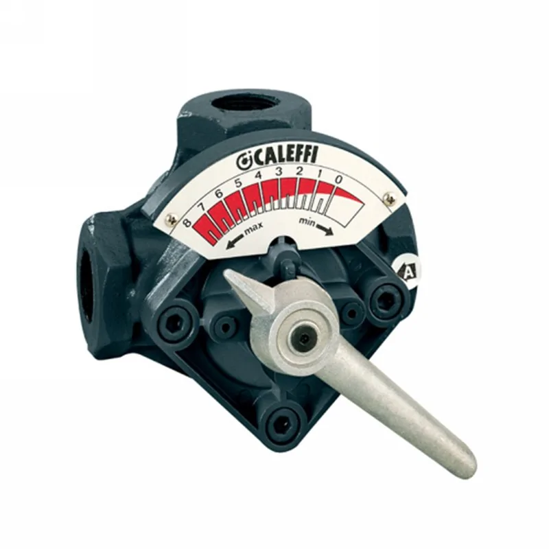 VALVOLA MISCELATRICE A 3 VIE FILETTATA A FARFALLA CALEFFI