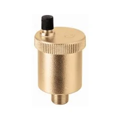 VALVOLA SFOGO ARIA AUTOMATICA MINICAL OTTONE GIALLO CALEFFI