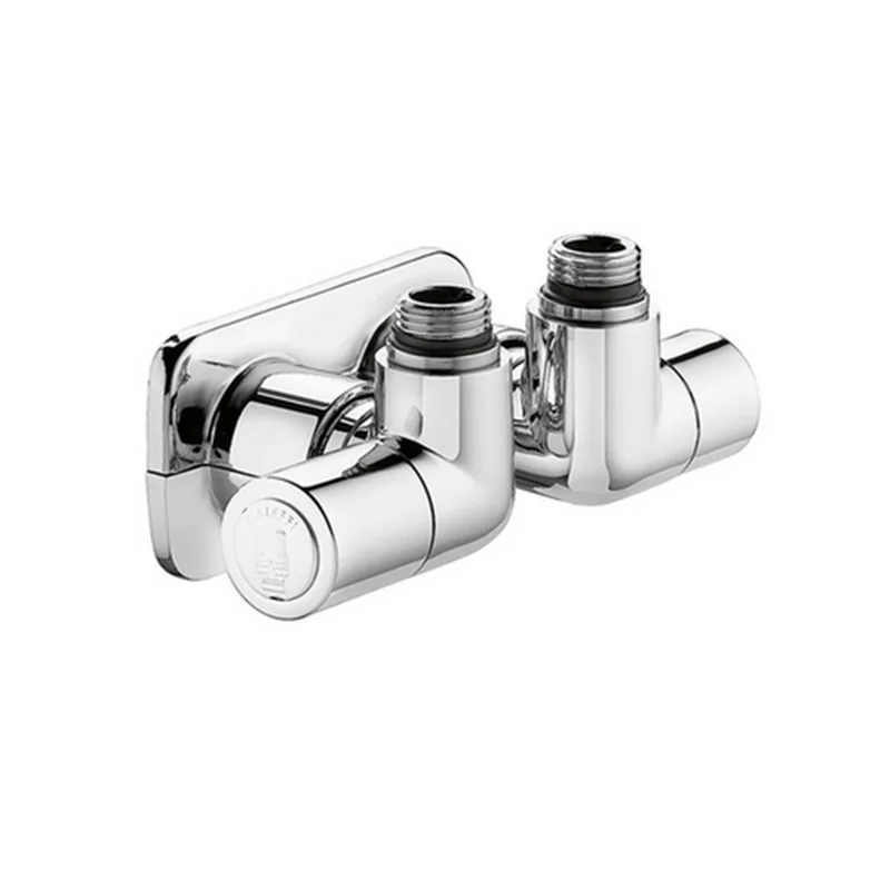 VALVOLA TERMOSTATIZZABILE E DETENTORE A DOPPIA SQUADRA VERSIONE SX CALEFFI