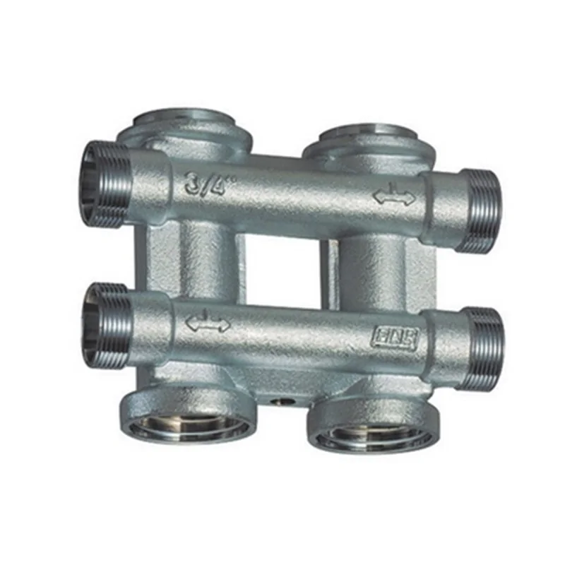 COLLETTORE COMPLANARE COMPONIBILE CROMATO FAR