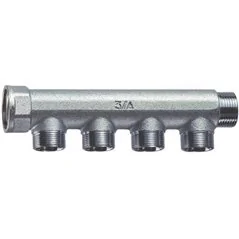 COLLETTORE LINEARE CROMATO A 4 DERIVAZIONI FAR