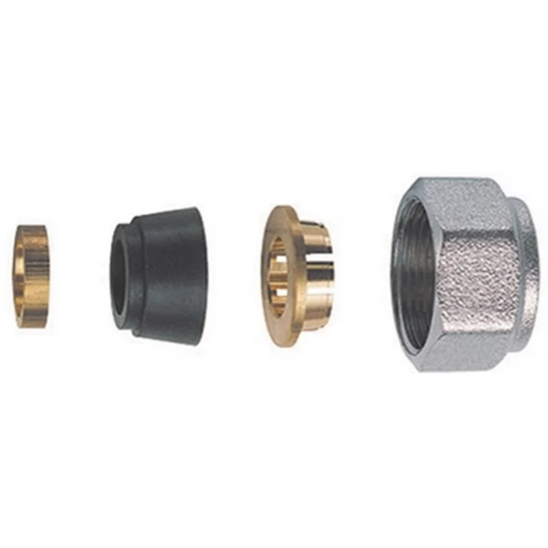 KIT DI TENUTA IN GOMMA A COMPRESSIONE PER TUBO RAME IN 4 PZ FAR