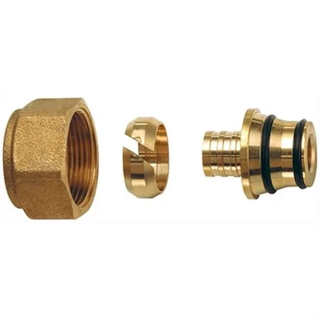 KIT PER TUBO MULTISTRATO 24x19 CALOTTA GIALLA FAR