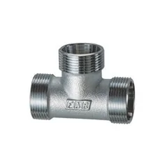 RACCORDO A T 3 MONOCONI CROMATO PER RAME FAR